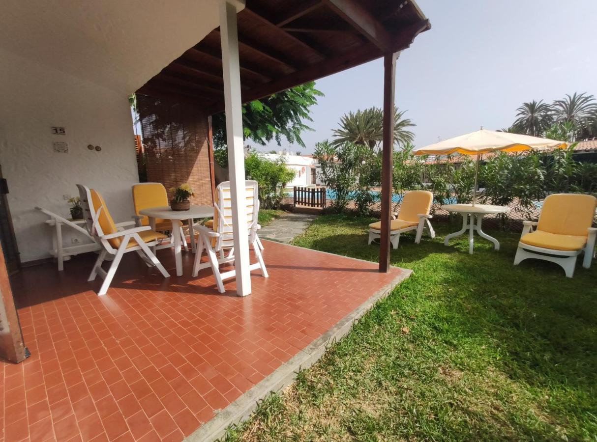 Lovely 2 Bedroom Bungalow With Parking Maspalomas  Exteriér fotografie
