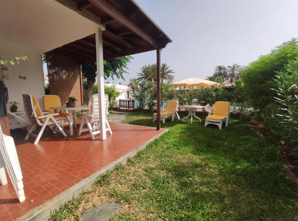 Lovely 2 Bedroom Bungalow With Parking Maspalomas  Exteriér fotografie