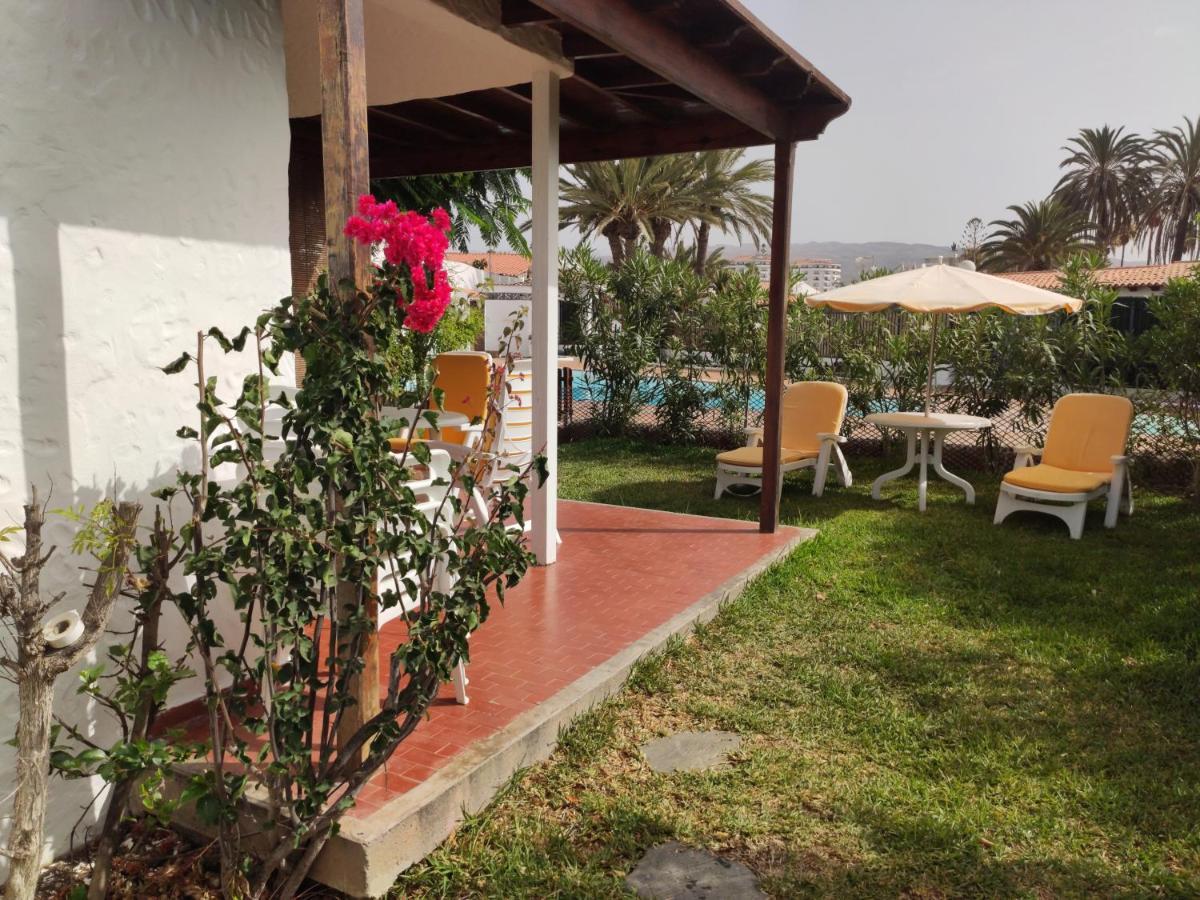 Lovely 2 Bedroom Bungalow With Parking Maspalomas  Exteriér fotografie